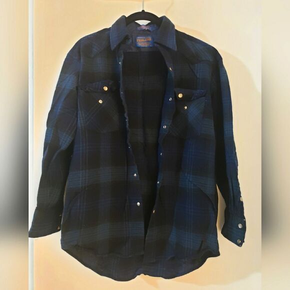 Unisex Pendleton 100% Wool Shacket - Picture 2 of 6